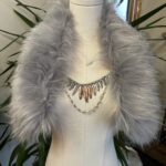 Grey Wolf Fur collar