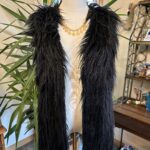 Black Fur Vest