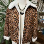 Leopard print jacket