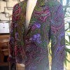 Pattern blazer jacket