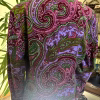 Pattern blazer jacket