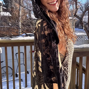 Lollop Pattern Kimono